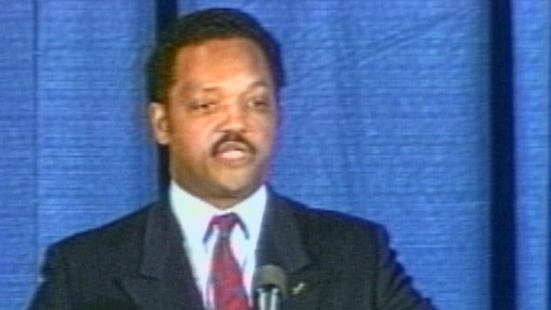 Jesse Jackson '88 Presidential Election Campaign Pennant Win Jesse Win!!! 