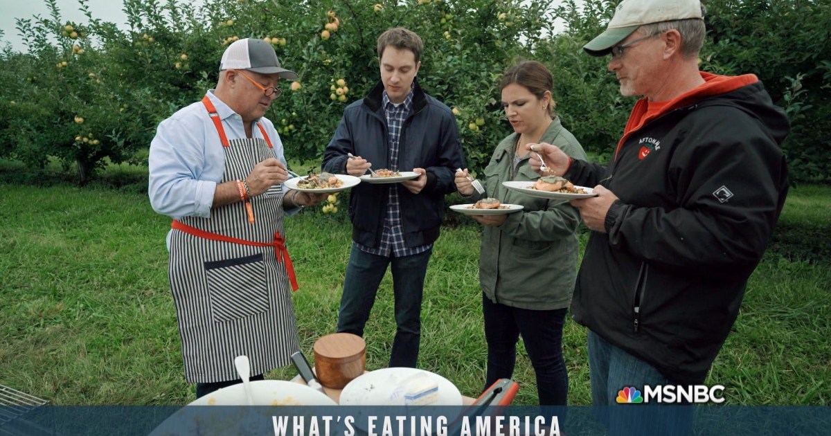 Apple farmers witness effects of climate change in the new episode of What's Eating America - MSNBC