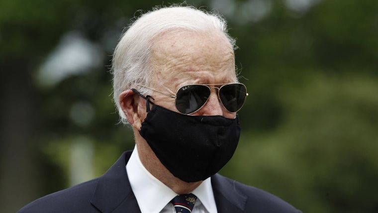 Trump vs. Biden? This coronavirus mask photo may be 2020's best Rorschach  test